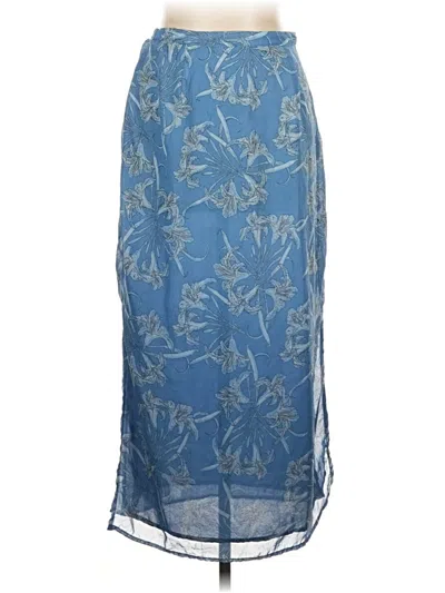 Pre-owned Style & Co Casual Skirt In Blue