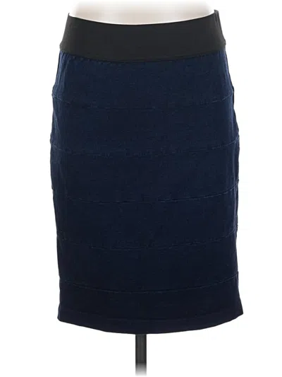 Pre-owned Style & Co Casual Skirt In Blue