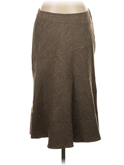 Pre-owned Style & Co Casual Skirt In Brown