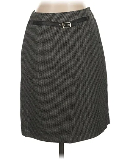 Pre-owned Style & Co Casual Skirt In Gray