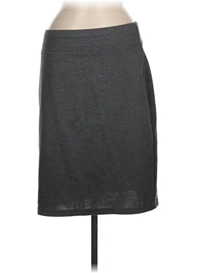 Pre-owned Style & Co Casual Skirt In Gray