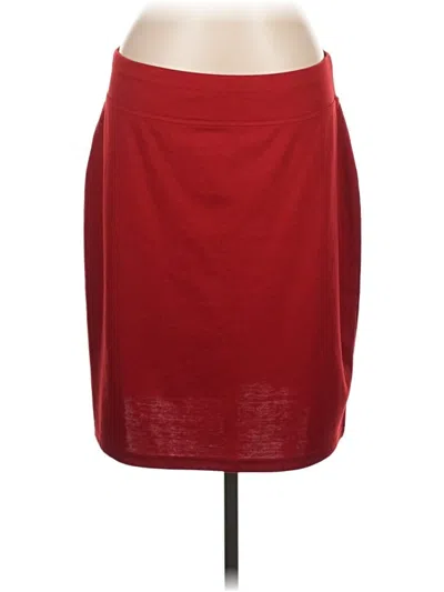 Pre-owned Style & Co Casual Skirt In Red