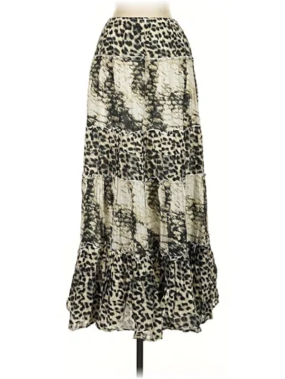 Pre-owned Style & Co Casual Skirt In Silver