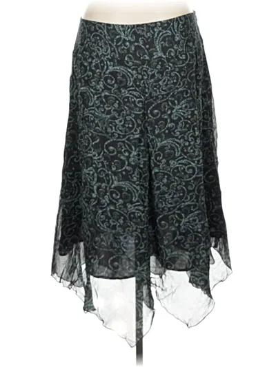 Pre-owned Style & Co Casual Skirt In Teal