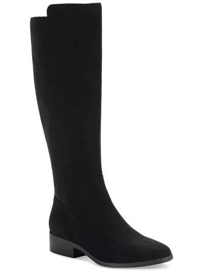 Style & Co Charmanee Womens Faux Suede Riding Knee-high Boots In Multi