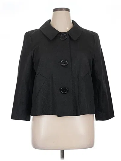 Pre-owned Style & Co Coat In Black