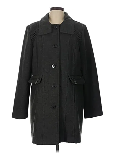 Pre-owned Style & Co Coat In Gray