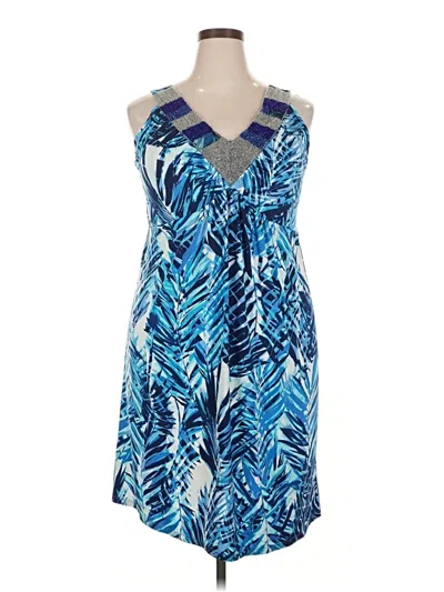 Pre-owned Style & Co Cocktail Dress In Blue