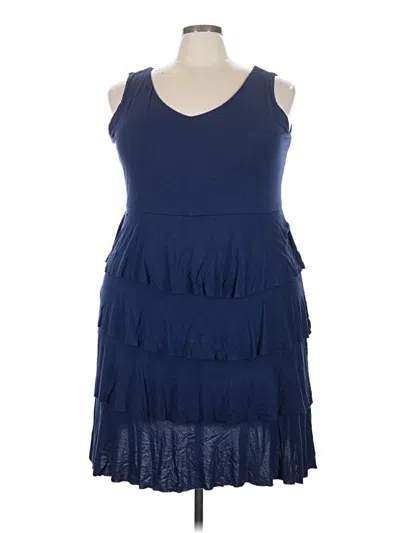 Pre-owned Style & Co Cocktail Dress In Blue
