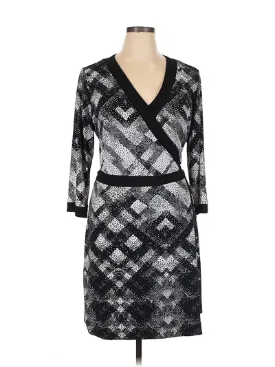 Pre-owned Style & Co Cocktail Dress In Gray