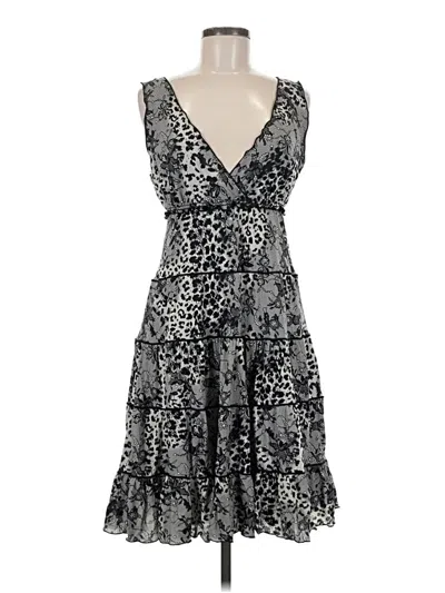 Pre-owned Style & Co Cocktail Dress In Gray