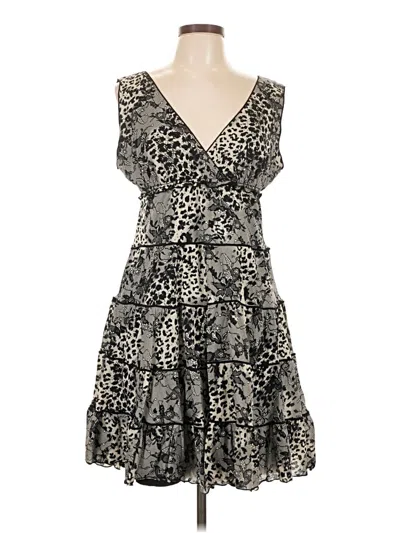 Pre-owned Style & Co Cocktail Dress In Gray