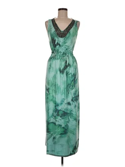 Pre-owned Style & Co Cocktail Dress In Green