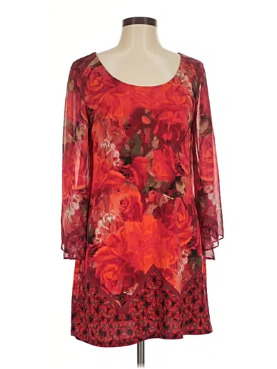 Pre-owned Style & Co Cocktail Dress In Red