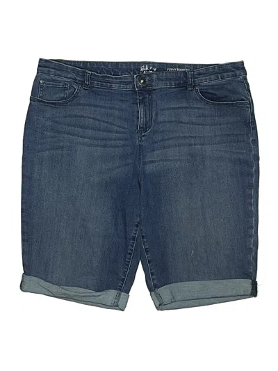 Pre-owned Style & Co Denim Shorts In Blue