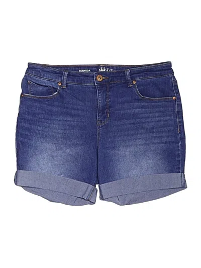 Pre-owned Style & Co Denim Shorts In Blue