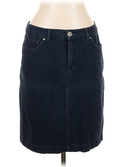 Pre-owned Style & Co Denim Skirt In Blue