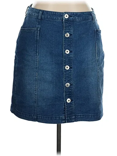 Pre-owned Style & Co Denim Skirt In Blue