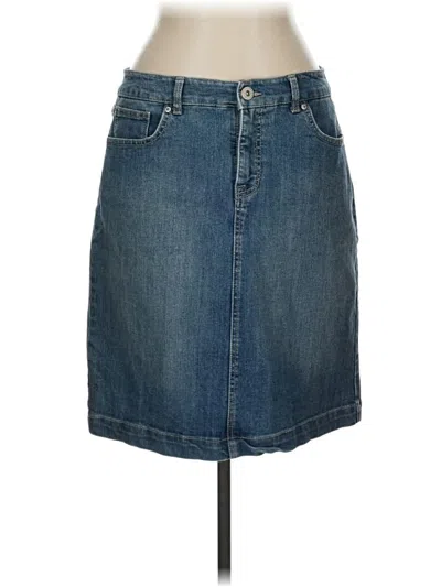 Pre-owned Style & Co Denim Skirt In Blue