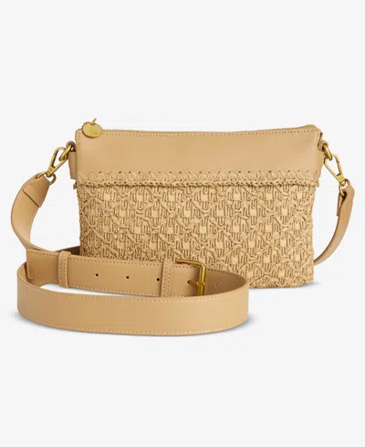 Style & Co Double Compartment Crossbody, Created For Macy's In Brown
