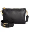 Style & Co Double Compartment Crossbody, Exclusively At Macy's In Black