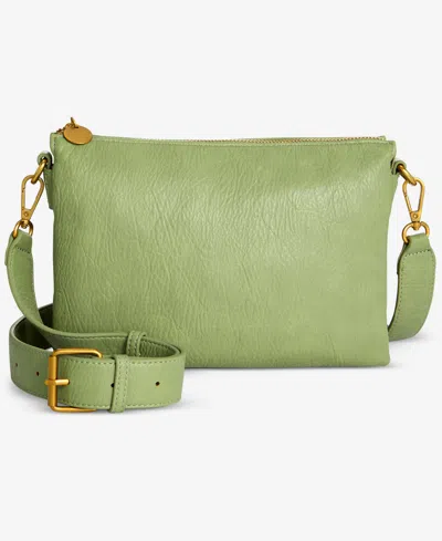 Style & Co Double Compartment Crossbody, Exclusively At Macy's In Green