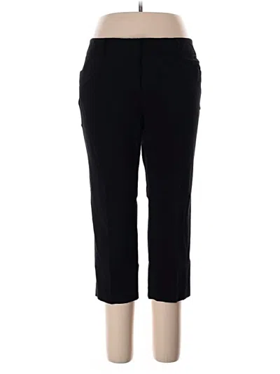 Pre-owned Style & Co Dress Pants In Black