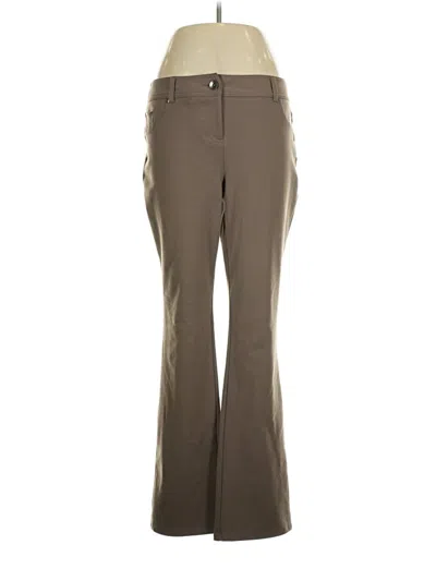 Pre-owned Style & Co Dress Pants In Brown