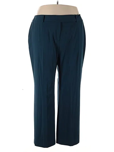 Pre-owned Style & Co Dress Pants In Teal