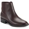 Style & Co Edwinaap Womens Zipper Manmade Ankle Boots In Multi