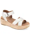 STYLE & CO EMBERR WOMENS FAUX LEATHER SLINGBACK FLATFORM SANDALS