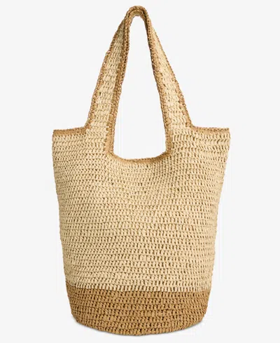 Style & Co Extra Large Soft Packable Tote, Exclusively At Macy's In Brown