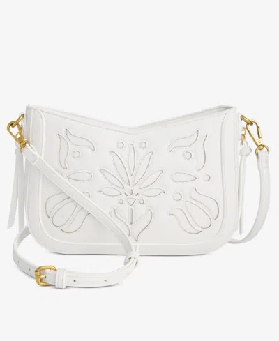Style & Co Feed Small Crossbody, Created For Macy's In White
