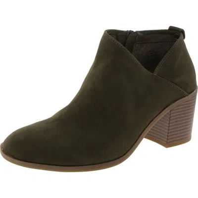 Style & Co Felaa Womens Asymmetric Manmade Booties In Multi