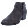 Style & Co Fellicity Womens Faux Leather Ankle Booties In Multi
