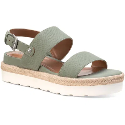 Style & Co Ferannie Womens Faux Leather Espadrilles In Multi