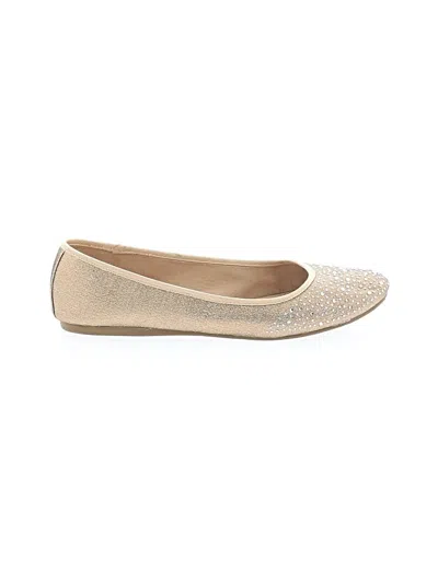 Pre-owned Style & Co Flats In Gold