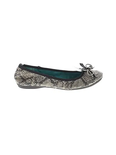 Pre-owned Style & Co Flats In Gray