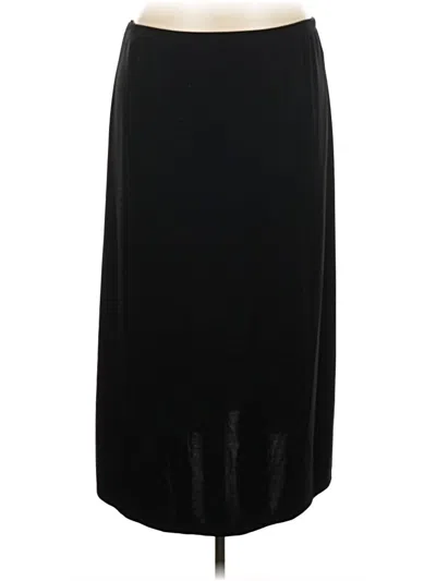 Pre-owned Style & Co Formal Skirt In Black