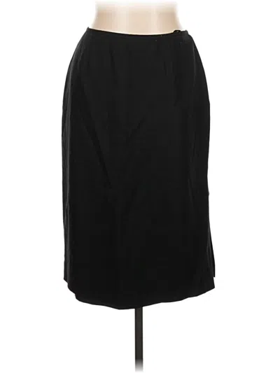 Pre-owned Style & Co Formal Skirt In Black