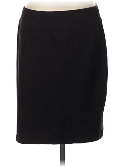 Pre-owned Style & Co Formal Skirt In Black