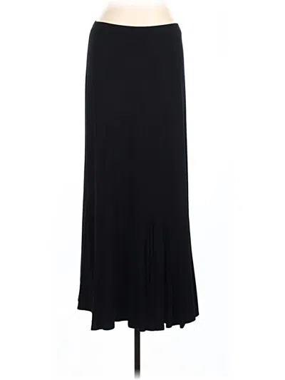 Pre-owned Style & Co Formal Skirt In Black