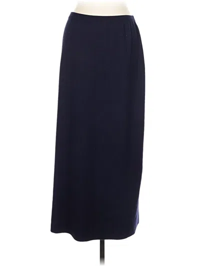 Pre-owned Style & Co Formal Skirt In Blue