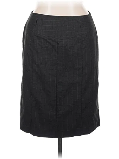 Pre-owned Style & Co Formal Skirt In Gray