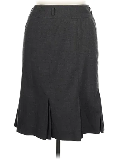 Pre-owned Style & Co Formal Skirt In Gray