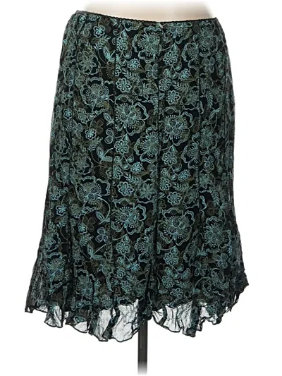 Pre-owned Style & Co Formal Skirt In Teal