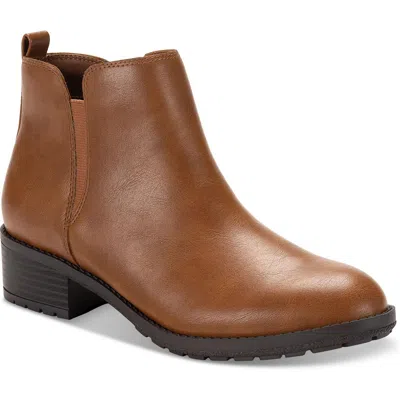 STYLE & CO GARNERR WOMENS BLOCK HEEL MANMADE BOOTIES