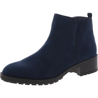 Style & Co Garnerrf Womens Slip Resistant Manmade Ankle Boots In Multi