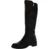 Style & Co Garrigan Womens Faux Leather Zip Up Knee-high Boots In Multi