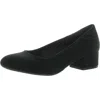 Style & Co Gerriee Womens Faux Suede Padded Insole Pumps In Multi